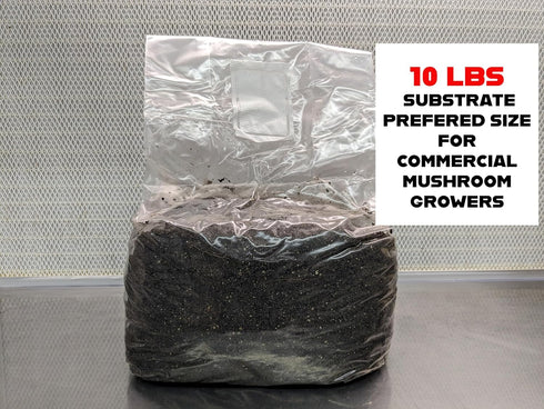 SGM LABS 10 LBS (1 Coco Mushroom Substrate with Added Cow Manure Bag)