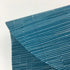 Red-A Imitation Bamboo Oval Woven Vinyl Placemats, Heat Resistant Washable Table Mats for Kitchen Table Set of 4, Blue
