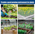 15.7IN 33FT,Plastic 100 White Plastic Chicken Wire mesh x Chicken Wire Fencing,Poultry Netting,Plastic mesh