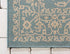 Unique Loom Outdoor Botanical Collection Area Rug - Light Blue/Beige Allover (2' x 3' 1" Rectangle)