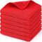 Homaxy Microfiber Waffle Weave Kitchen Dish Cloths, 12 x 12 Inch Ultra