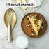 BETTWILL Gold Spoon Rest for Kitchen Counter, Stainless Steel Spoon Holder for Stove Top, Gold Kitchen Accessories