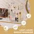 YCIA&DONE Bathroom Organizer Countertop, 2 Tiers Makeup Storage, Skincare Shelf, Perfume Holder for Vanity