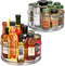 Sorbus 9 Inch Clear Lazy Susan Organizer, Rotating Turntable for Fridge, Pantry, Cabinet, Table, Makeup, Bathroom