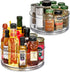 Sorbus 9 Inch Clear Lazy Susan Organizer, Rotating Turntable for Fridge, Pantry, Cabinet, Table, Makeup, Bathroom