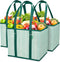 Creative Green Life Reusable Grocery Bags (3 Pack) Heavy Duty Reusable Shopping Bags for Groceries