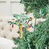 C&F Home Palm Tree with Christmas Lights Beach Coastal Ornament, Green