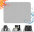 Heat Resistant Mat for Air Fryer, 15 x 18in Silicone Countertop Protector for Appliances, Grey