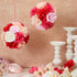 Juvale 60-Pack Silk Artificial Flowers Bulk, Mini 3" Faux Carnation Heads for Decor & Crafts