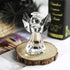 HDCRYSTALGIFTS 3-Inch Clear Crystal Guardian Angel Figurine Paperweight Decor Glass Statue Ornaments Gift for Women