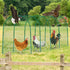 15731 Inches UNIFAMILY Chicken Tunnel, Chicken Coop Run, Chicken Tunnels for Outside Yard, Easy Installation Tunnel