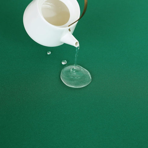 FOLINS&HOME Green Rectangle Tablecloth - 60 x 84 Wrinkle Free Waterproof Polyester Table Cover for Party, Indoor,