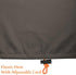 Jeacent Central Air Conditioner Covers for Outside Units - AC Covers 24x24x22 inches