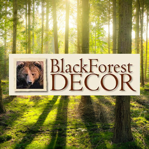 Black Forest Décor Bear Family Wall Cross