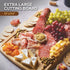 Extra-Large 18 Inch Cutting Board - Bamboo Wood with Deep Juice Groove - Charcuterie & Chopping Butcher Block for Meat