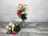 Admired By Nature 24 Stem Artificial Flowers - Mixed Bush for Home & Wedding Decoration