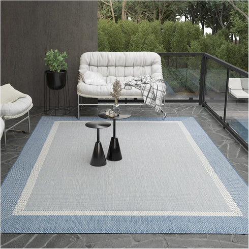 Couristan Recife Indoor Outdoor Rug - Stria Texture 2' x 3'7" Rectangle