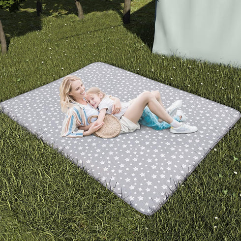 54x72 Inches 4.5x6 Large Splat Mat Extra Large Waterproof Mat Anti-Slip Bottom, Baby Art Playtime Mat