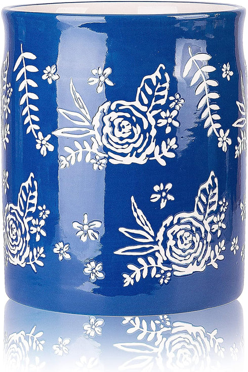 Wisenvoy Kitchen Utensil Holder, Utensil Caddy, Utensil Crock for Kitchen Counter, Cooking Utensil Holder