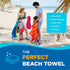 29" 58" 100% (4 Pack) Kaufman - Soft Oversized Beach Towels in Bulk | x Velour Striped Towel | Absorbent, Quick-Drying