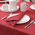 60" 84", Laura Ashley Harper Luxuriously Smooth Fabric Tablecloth for Formal or Casual Dining, Holiday, Banquet