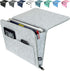 Lib Bedside Caddy, Original Design | Large Size 9.5" x 13.5" | Night Hanging Storage Organizer, Light Gray