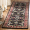 SAFAVIEH Heritage Collection Runner Rug, 2'3" x 8', Handmade Traditional Oriental Wool in Chocolate & Red, Ideal for