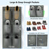2 Pack RV Shoe Storage, Large Mesh Pockets Closet Door Hanging Shoe Rack Organizer for Camper