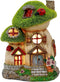 TERESA'S COLLECTIONS Mushroom Garden Statues with Outdoor Solar Light for Garden Decor,