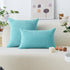 Home Brilliant 12x20 Teal Rectangle Pillow Covers, Decorative Lumbar Pillow Cover for Couch