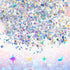 60 G Holographic Star and Moon Glitter Confetti, Iridescent Table Metallic Glitter Foil Sequin for Wedding Party DIY