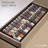 4 28 13" 17.5" SIMPLEMADE-Spice Drawer Organizer, Spice Rack Drawer for Kitchen, Tier Black Drawer Spice Organizer