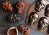 Nordic Ware Halloween Bakeware - Haunted Skull Cakelet Pan in Bronze