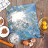 Tempered Glass Cutting Board for Kitchen, Van Gogh Design Green Flower, Large Heat Resistant Cutting Boards, Dishwasher Safe Chopping Board(Large 12x14inch)