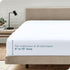 Bare Home Full Size Fitted Bottom Sheet - Premium 1800 Microfiber - Ultra-Soft Hotel Luxury - Deep Pocket - White