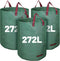 Dntorx 72 Gallons Reusable Yard Waste Bags, 3 Packs Lawn and Leaf