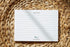 Set of 50 Premium Double Sided Recipe Cards - 4x6 Inches Thick with Plenty of Writing Space for Bridal Shower,