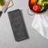 DII Basic Chef Collection - Assorted Terry Kitchen Towel Set, 4 Piece, Dishtowel Set, Mineral Gray