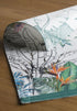 Maison d' Hermine Placemats Set of 4, 100% Cotton Washable Cloth Place Mats for Kitchen Dining