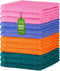 DecorRack 12 Pack 100% Cotton Wash Cloth, Luxurious Soft, 12 x 12