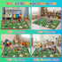 2.5x4 Kids Car Rug Play Mat Feet City Life Road Traffic Carpet for Bedroom Playroom Non Slip Backing Washable Floor Mat