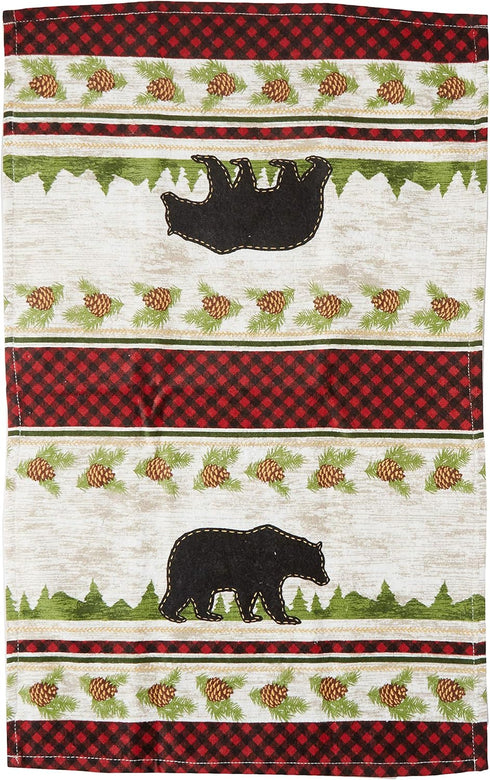 Kay Dee Designs Woodland Bear Terry Kitchen Towel, 16" x 26", Various Designs