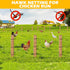 25'x50' 2.4" BSTPCOO Bird Netting for Chicken Coop, with Square Mesh Poultry Netting Heavy Duty Nylon Nettings
