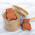 Set 2 Fox Run Terracotta Brown Sugar Keeper and Saver, Bear