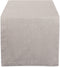 DII Chambray Kitchen Tabletop Collection, Stone, 14x72 Table Runner