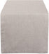DII Chambray Kitchen Tabletop Collection, Stone, 14x72 Table Runner