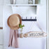 WEBI Coat Rack Wall Mounted - 5 Heavy Duty Metal Hooks for Hanging Coats, 2 Packs