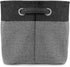 Sorbus Fabric Storage Cubes 15 Inch - Big Sturdy Collapsible Canvas Storage Bins with Dual Handles - 3 Pack | Grey/Tan