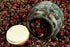 Light Blue Ceramic Tea Storage Canister with Airtight Lid