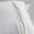 Home Brilliant 18x18 Fur Pillow Covers, Decorative Throw Pillow Covers Set of 2, Fluffy White